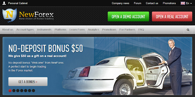Join NewForex Capital Bonus No Deposit Free $50