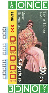 Traje típico de Cádiz - Mujer - Cupones ONCE 1996