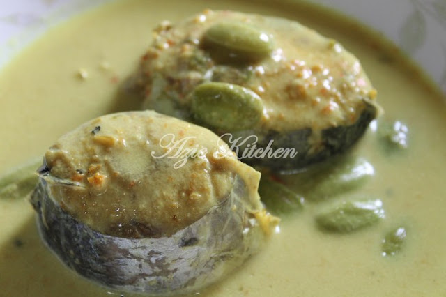 Masak Lemak Cili Padi Ikan Tenggiri dan Petai