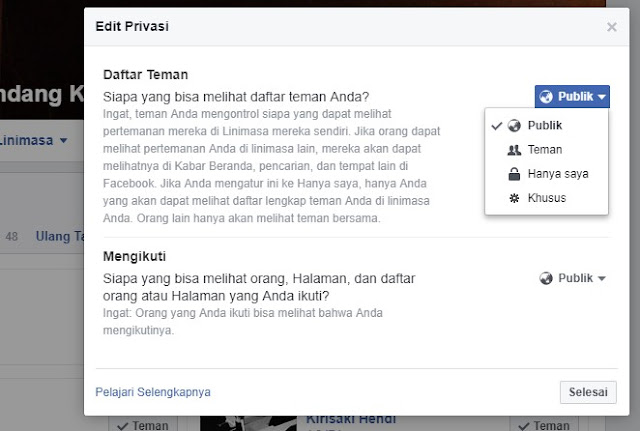 Cara Menyembunyikan Teman di Facebook Cara Menyembunyikan Teman di Facebook Agar Tidak Dilihat Orang Lain