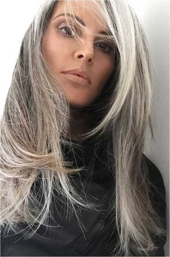 la moda en tu cabello: color de cabello gris para mujeres jóvenes 2016
