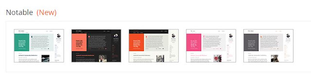 New Free Blogger Themes Introduced