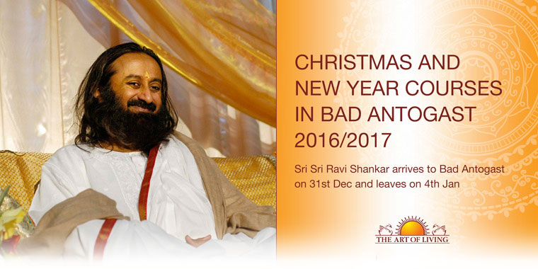 Gurudev Sri Sri Ravi Shankar in Bad Antogast Gurudev Sri Sri Ravi Shankar in Bad Antogast