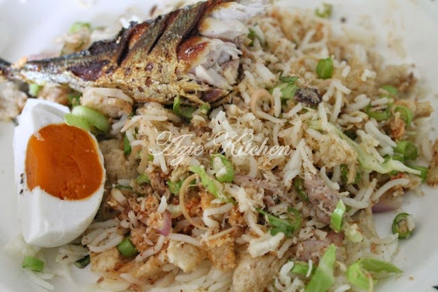 Nasi Kerabu Kelantan Dan Ayam Percik Dr Nana - Azie Kitchen