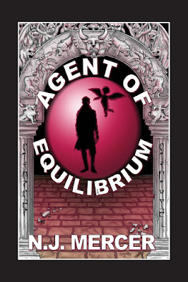 Agent of Equilibrium by NJ Mercer book cover Books, List, 2017, To Read, Agent of Equilibrium, NJ Mercer, The Writing Greyhound, Lorna Holland