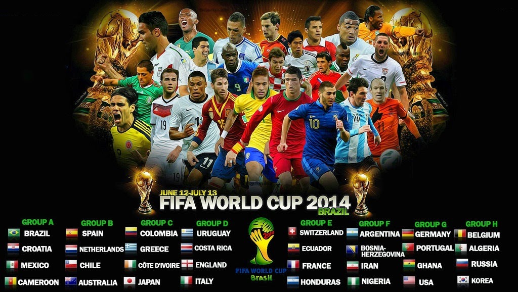 FIFA World Cup 2014 Teams Groups Sports Club Blog