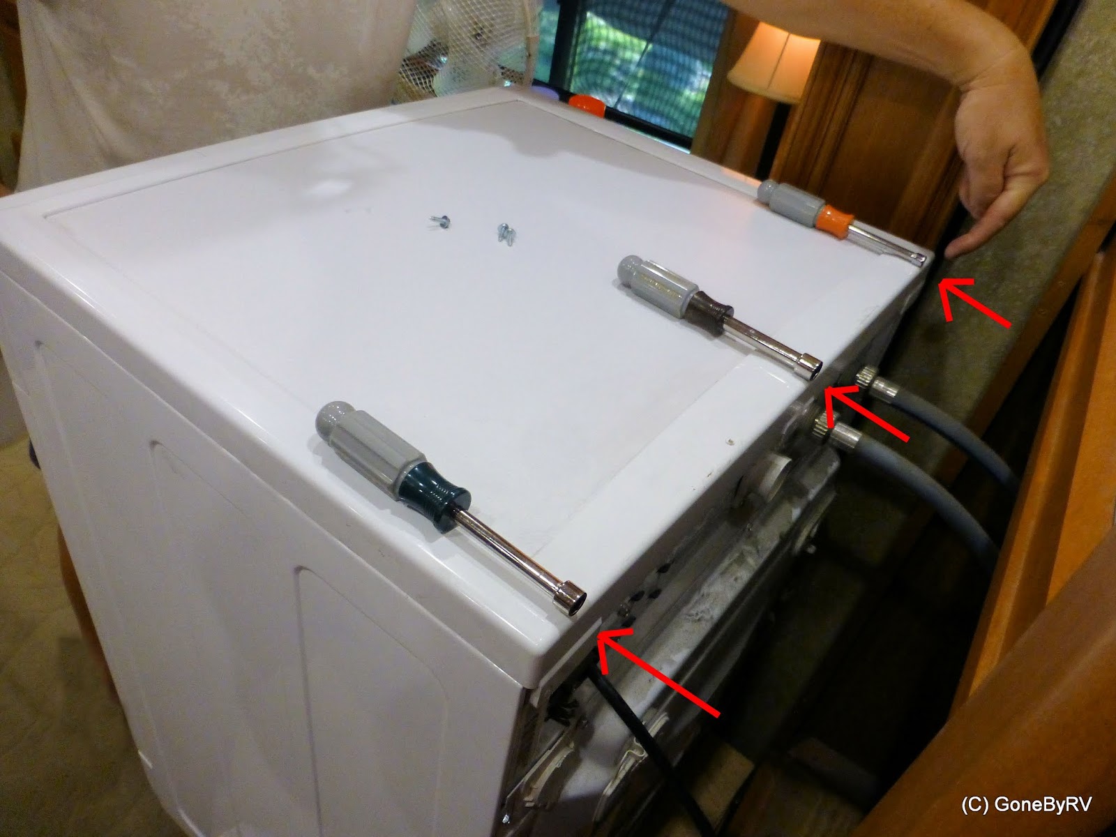 GoneByRV Whirlpool Washer Repair