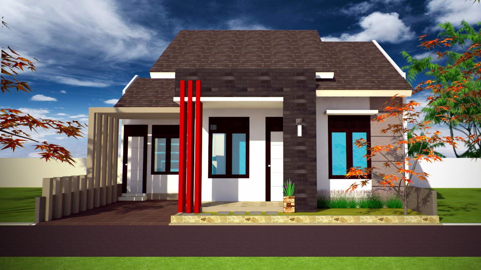 65 Desain Rumah Ruko Minimalis 1 Lantai Desain Rumah 65 Desain Rumah Ruko Minimalis 1 Lantai Desain Rumah