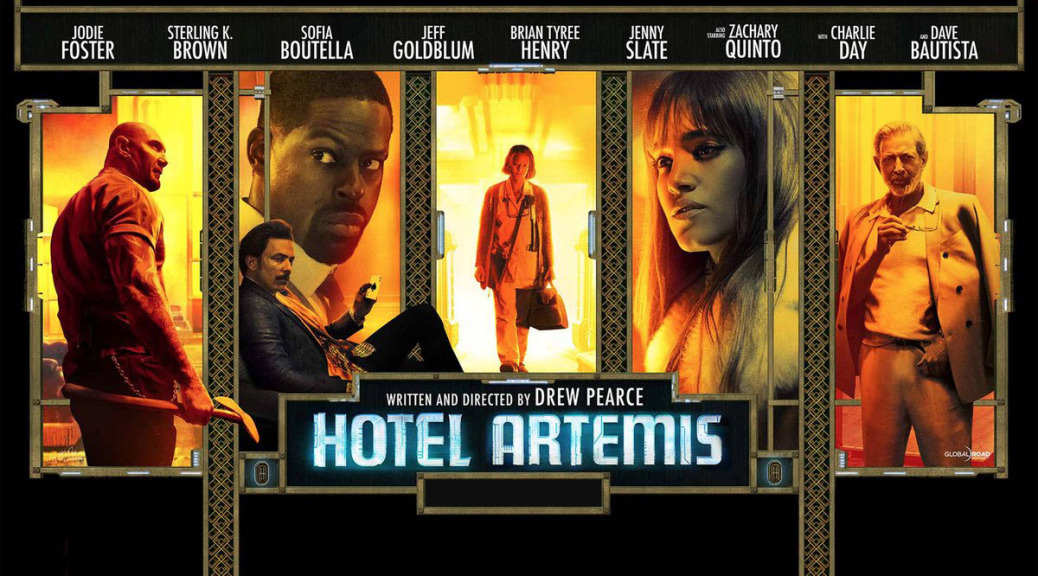Jodie Foster threw serious shade at 'Hotel Artemis' star Dave Bautista