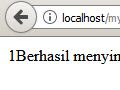 Input Data ke MySQL Menggunakan PDO