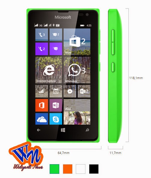 Microsoft Lumia 540 Dual SIM - Full Phone Specifications. Detailed specifications for the Microsoft Lumia 435 Dual SIM.