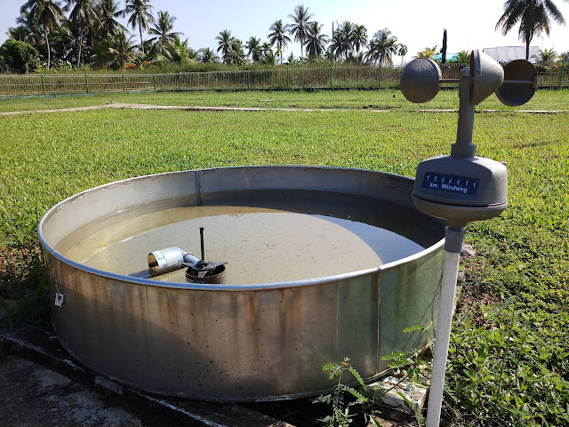 Panci Penguapan - alat ukur cuaca dan iklim