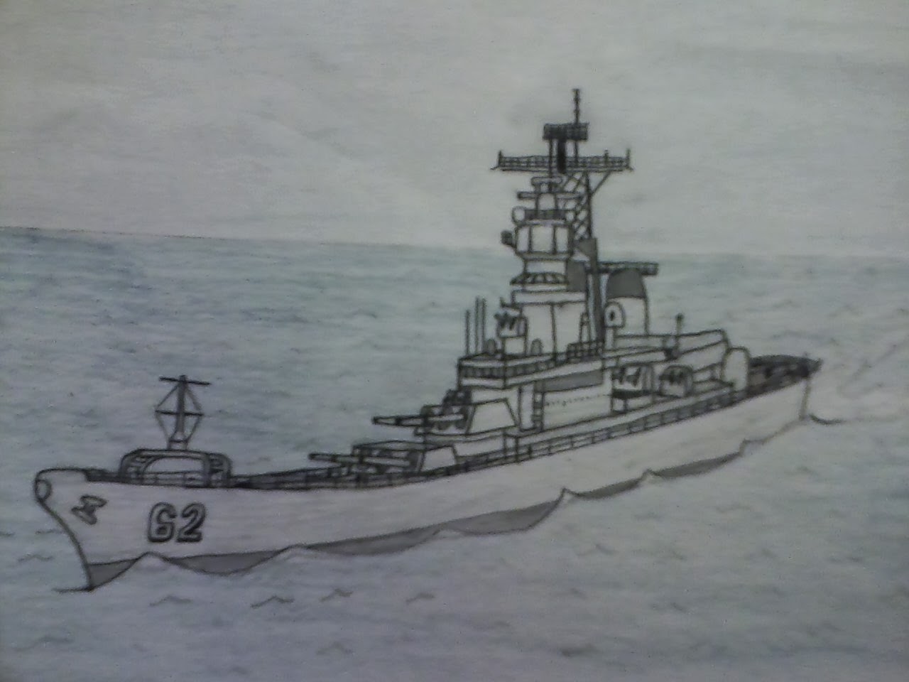 Learn to Draw Absolutely Fantastic Pictures: Learn to Draw a Battleship