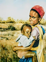 Painting by Caroline Van Rensburg Painting by Caroline Van Rensburg