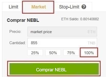 Guía Comprar y Guardar en Monedero Oficial Neblio (NEBL) Comprar Neblio (NEBL) Tutorial Paso a Paso
