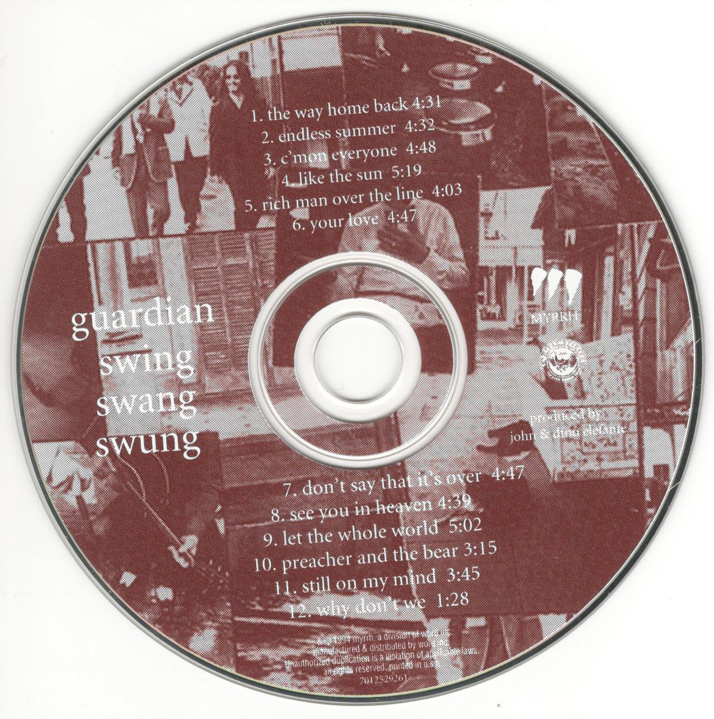 Rugged Music Guardian Swing Swang Swung