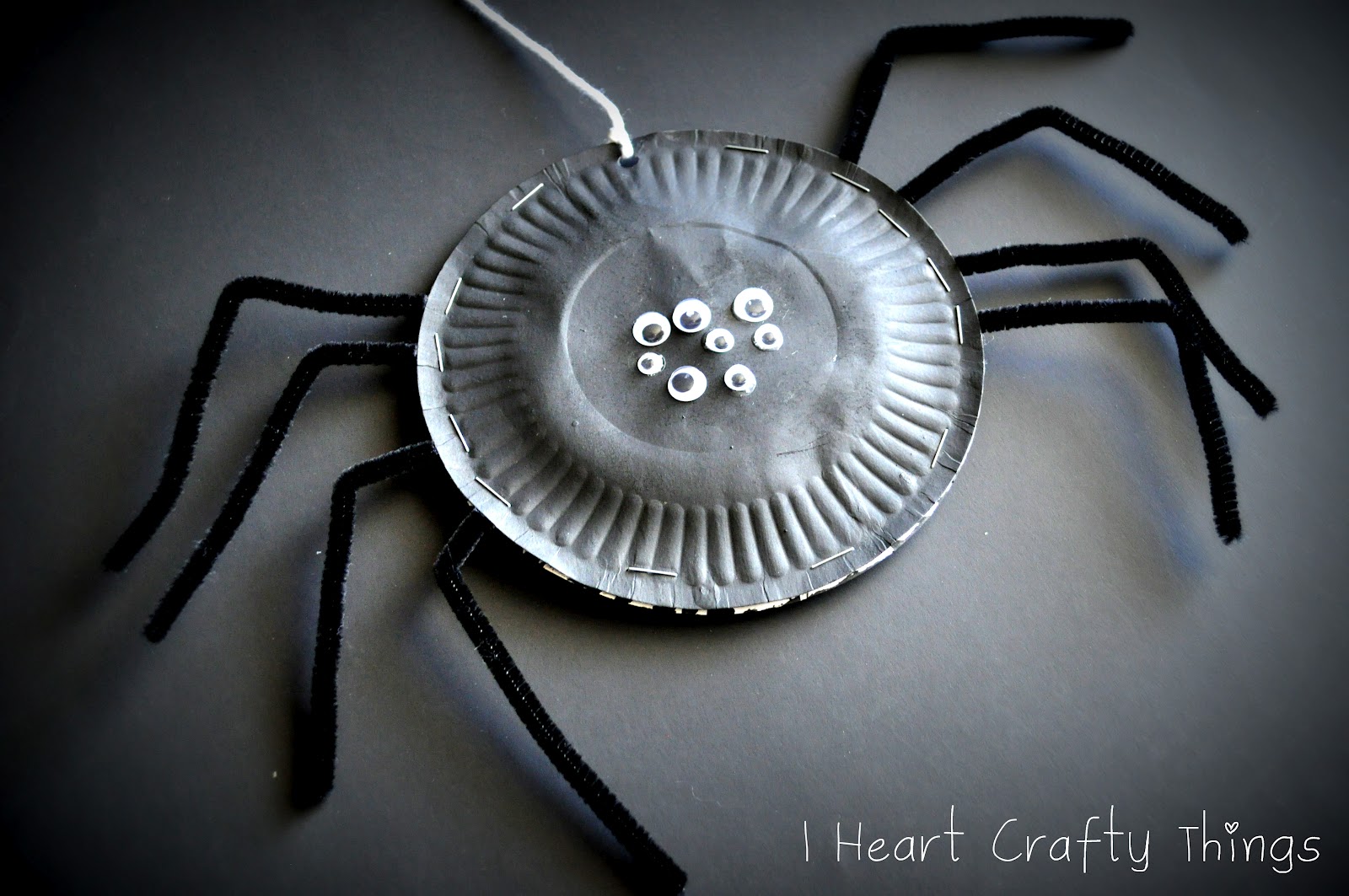 Paper Plate Spider
 Paper Plate Spiders