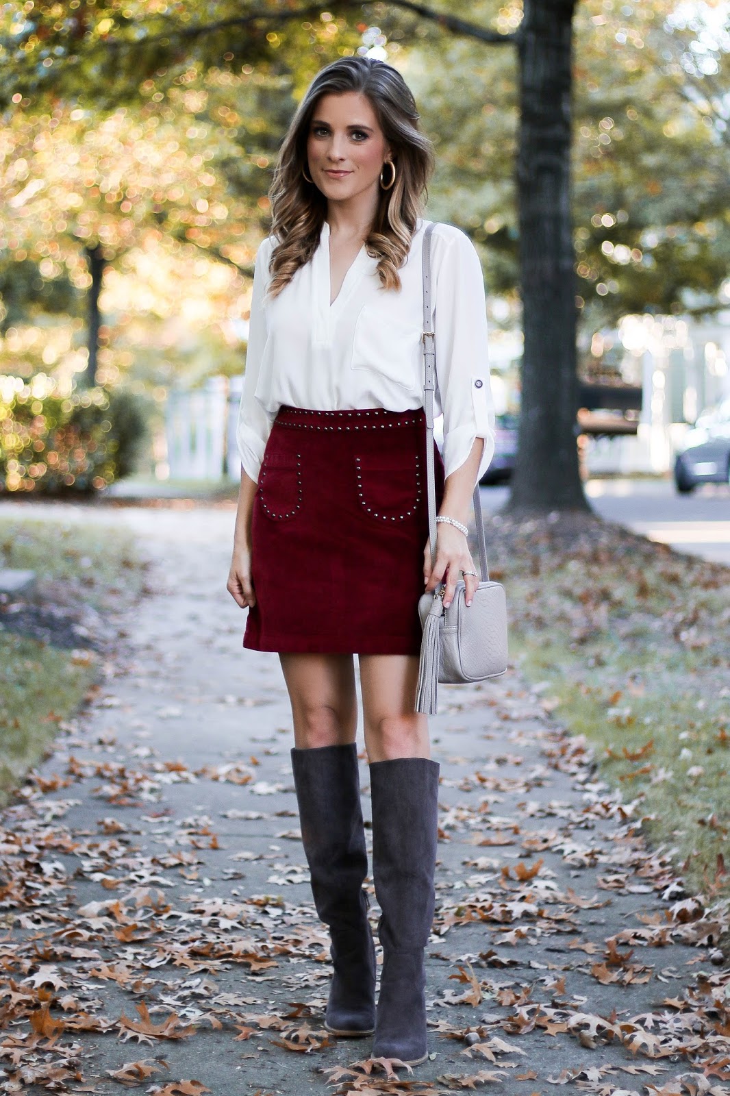 Fall Corduroy Skirt {only $20}... | The Dainty Darling