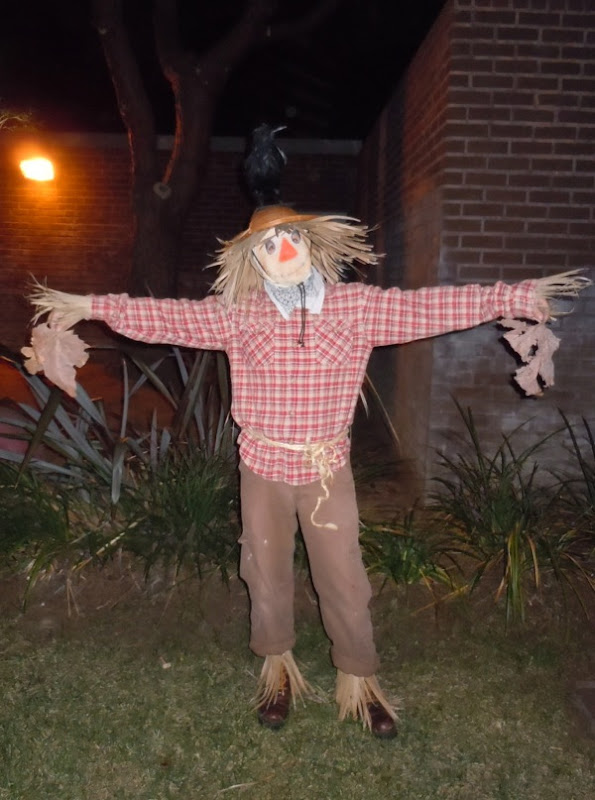 West Hollywood Halloween Carnaval scarecrow costume
