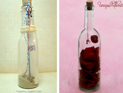 Mensaje en una botella para San Valentín por Recicla Inventa