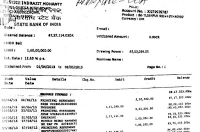 If not from The Triple C Hotel, from what source of income does Justice Indrajit Mahanty pay amounts like Rs 2 lakh every month? And if not for working capital of the hotel, for what purpose does Justice I. Mahanty withdraw lakhs of rupees every month? Will his lordship kindly clarify this?