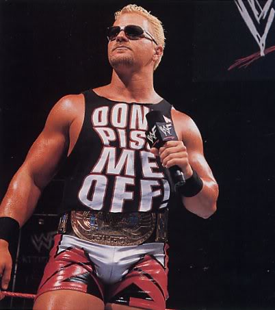 'DON'T PISS ME OFF!" T-Shirt as worn by by WWE Hall Of Fame 2018 inductee "Double J" Jeff Jarrett. PYGOD.COM