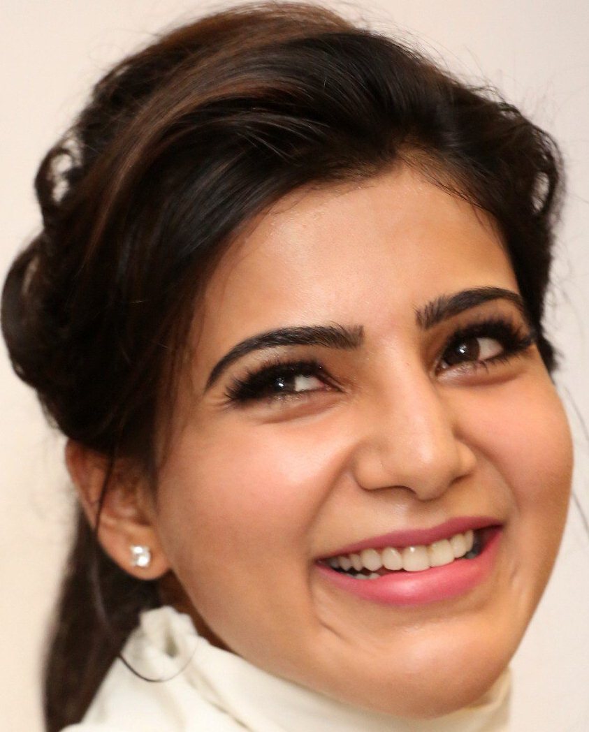 Tamil Actress Samantha Smiling Face Close Up Gallery - Tollywood Boost