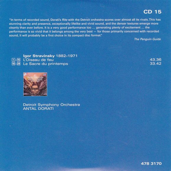 lordsidious: DECCA 478 317-0 Stravinsky the Firebird, the Rite of