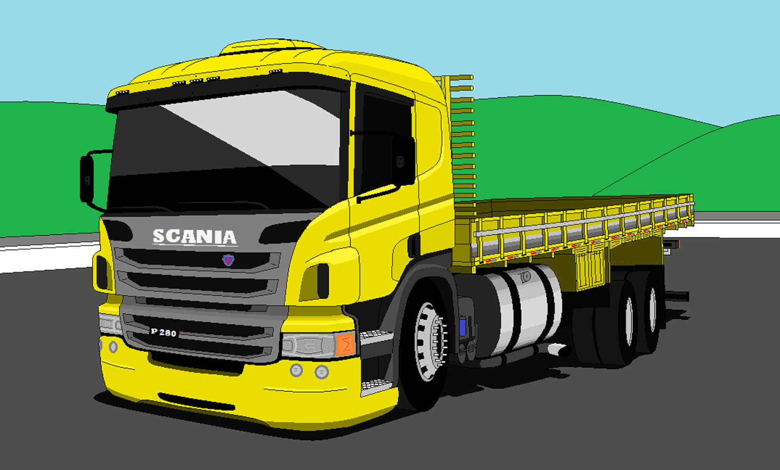 SCANIA PZINHA ARQUEADA