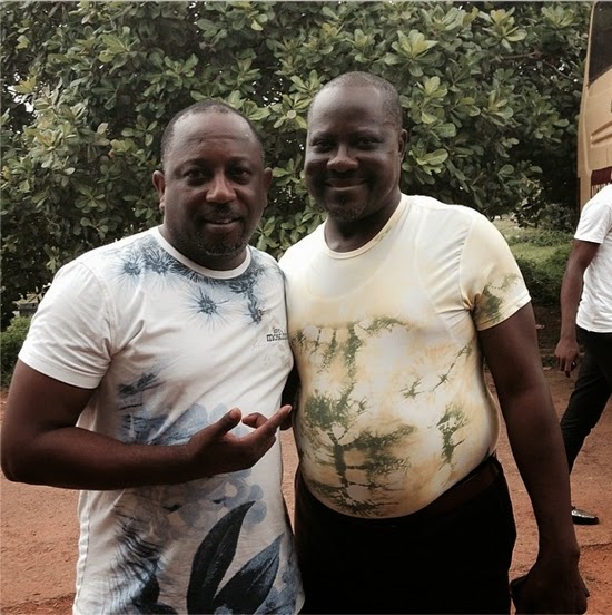 Head Gone 2face Idibia, Aluwe, Basketmouth, Zack Orji On Movie Set In