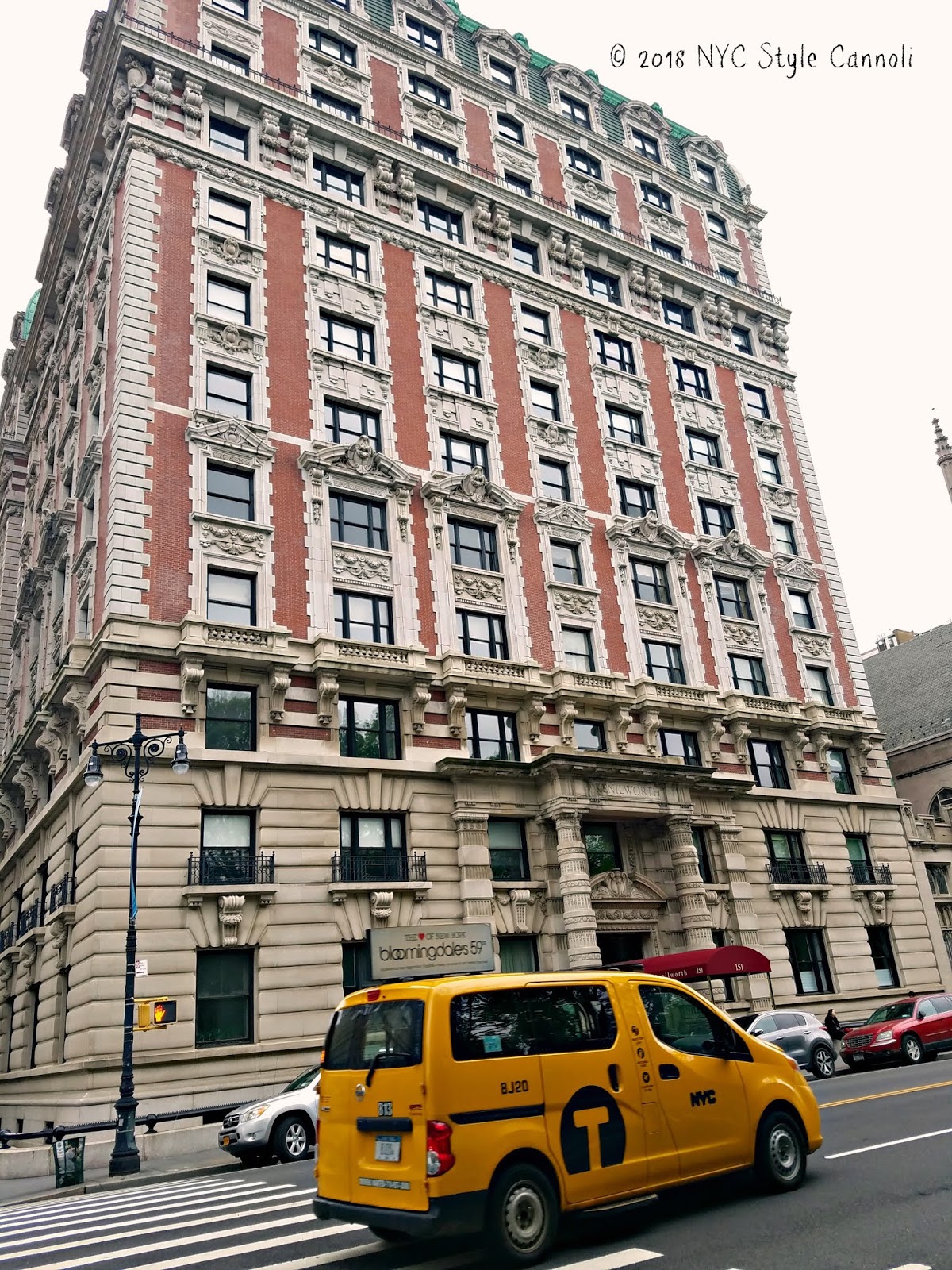 Kenilworth Upper West Side NYC, Style & a little Cannoli