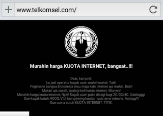 Website Telkomsel Di Hack, Siapakah Pelakunya?