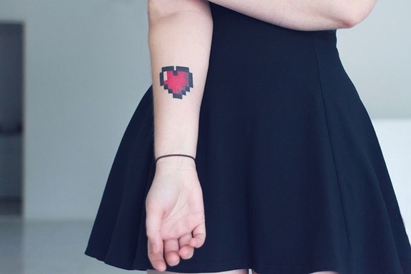 tatuagens femininas de coração tatuagens femininas de coração