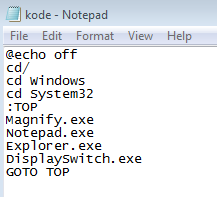 Marjukifc: Cara Kerja Batch File dan Cara Membuat Batch File dengan Notepad