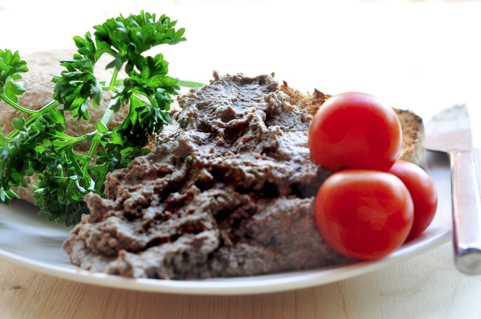 Simple Food Chicken Liver Pate with Red Wine and Brandy