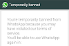 How to Get Unbanned From WhatsApp?