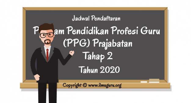 Pendaftaran PPG Prajabatan Tahap 2
