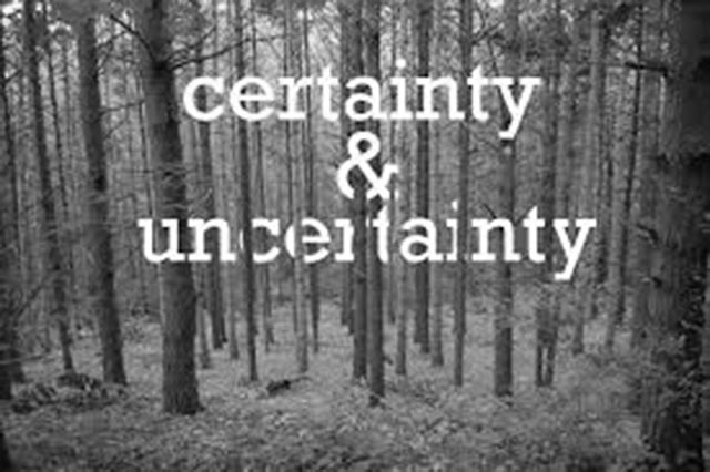 Expressing Certainty and Uncertainity