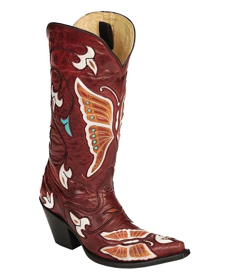 Butterfly Cowgirl Boots