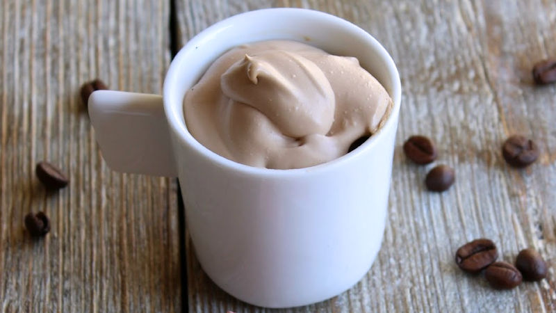 receta crema fría de café deliciosa rápida fácil