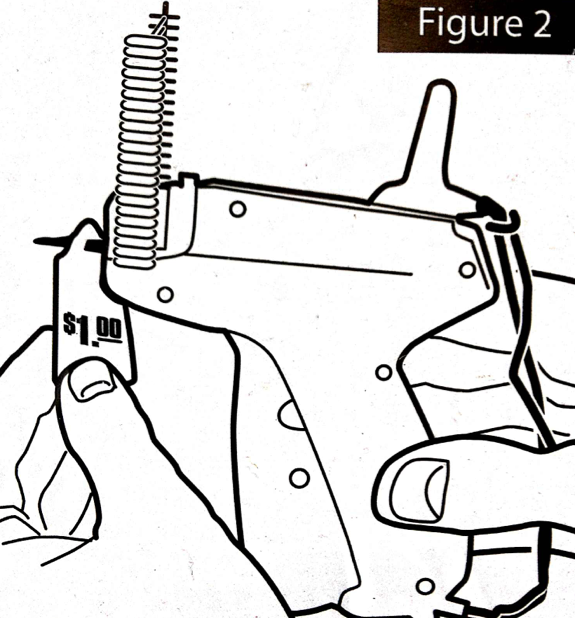 Rax & Dollies How to load and use a garment tagging gun