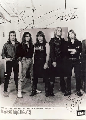 Η Αθήνα υποδέχθηκε  τον  Σεπτέμβριο του  1988 τους Iron Maiden :