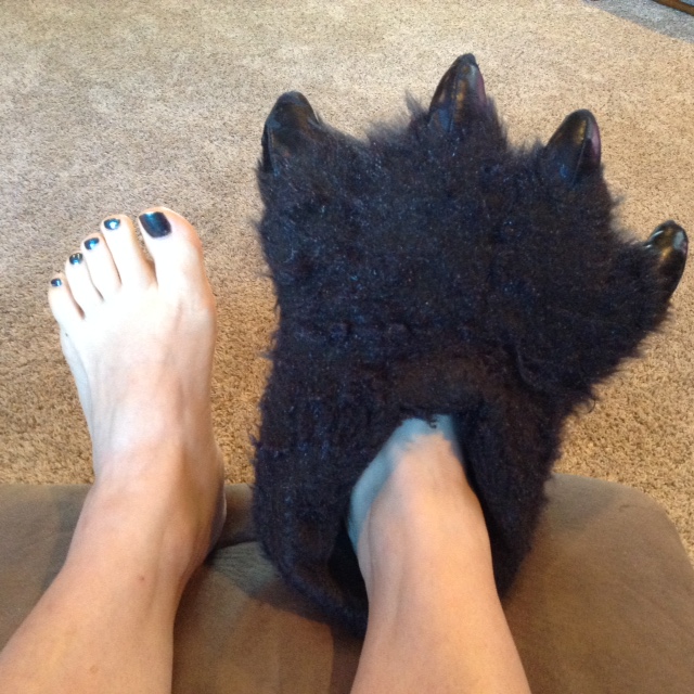 bear foot slippers