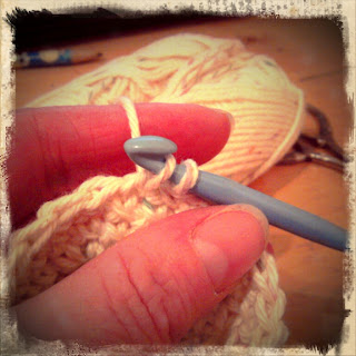 Crochet single stitch