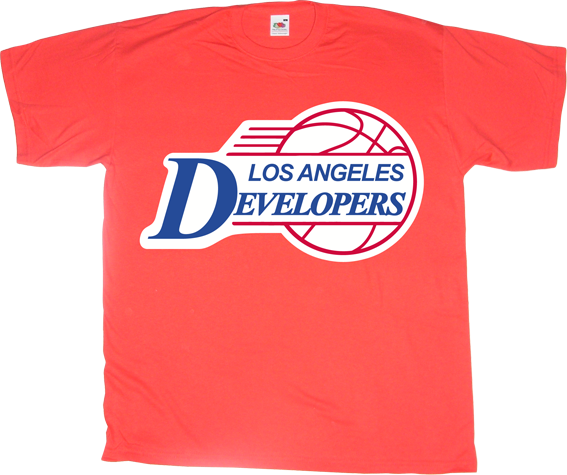 steve ballmer microsoft fun developer los angeles clippers t-shirt ephemeral-t-shirts