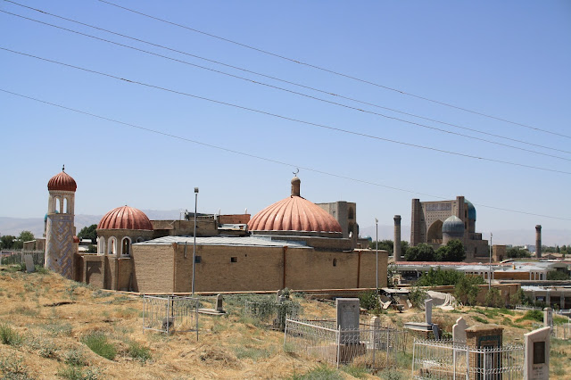 Ouzbékistan, Samarcande, Mosquée Khuja Khidr, © L. Gigout, 2010
