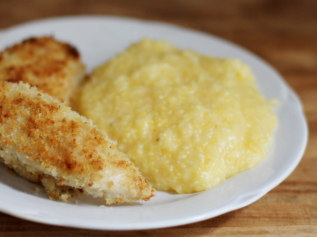 Cookistry Grits with Corn Cob Stock
