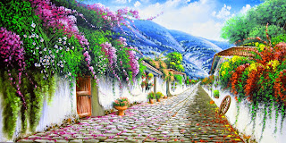 pintura-de-paisajes-con-fincas-de-colombia