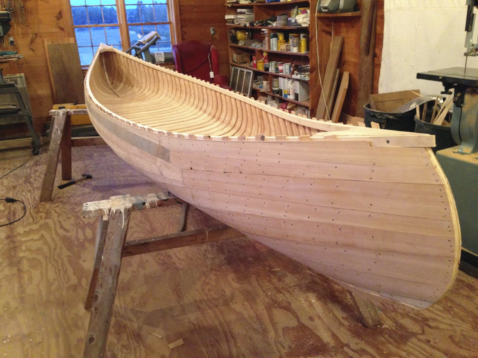 ADK Forever Wild Building a Wood and Canvas Canoe