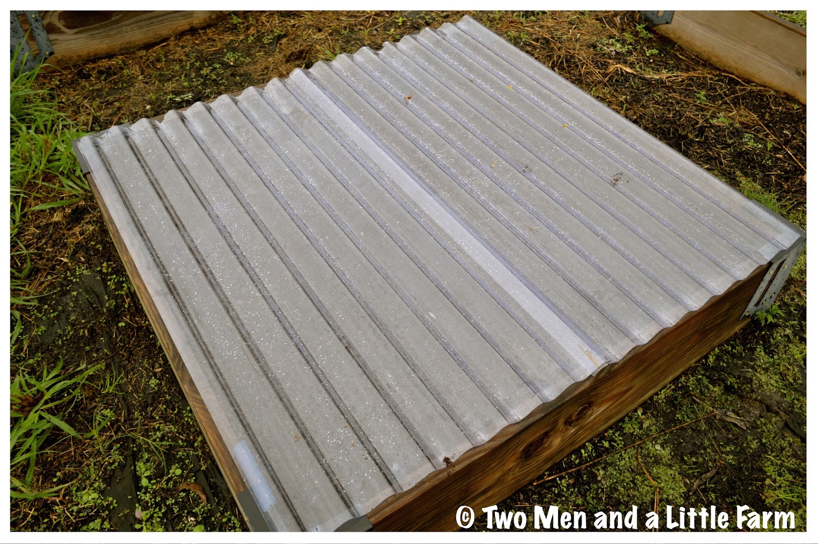 Two Men and a Little Farm COVERING RAISED BEDS FOR WINTER